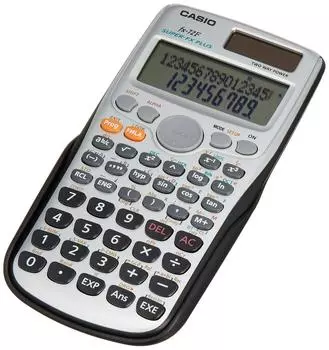 Casio программа научный калькулятор 180 функций fx-72F-N серебряный