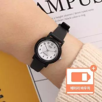Casio Простой дизайн с высокой видимостью, мини-часы для вступительных экзаменов в колледж, студенческие тестовые часы 139, белые B3 + пакет ваучера на замену батареи