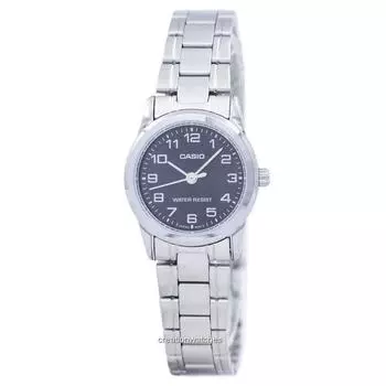 Casio Quartz LTP-V001D-1B LTPV001D-1B Женские часы чёрный