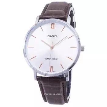 Casio Quartz MTP-VT01L-7B2 MTPVT01L-7B2 Аналоговые мужские часы серебряный
