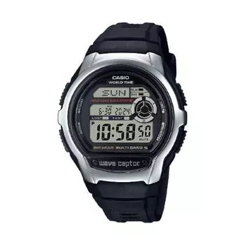 CASIO [радиочасы] волновой рецептор волновой скипетр черный серебристый WV M60R 1AJF