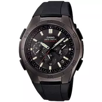 [Casio] Радиоуправляемые часы Wave Ceptor на солнечных батареях, черные, WVQ-M410B-1AJF, официальная модель для внутреннего рынка