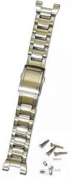 CASIO с соединительными деталями браслета серебристого цвета [Casio] [G-Shock] GST-S100D, GST-B100, GST-W110BD, GST-W100, GST-W100G, GST-W300, GST-W310, GST-W130, серебряный