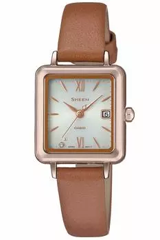 [Casio] Scene Solar Watch SHS-D400CGL-7AJF Women s Brown
