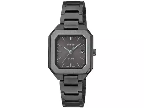 CASIO SHEEN SHS-4528BJ-8AJF женские часы серебристые система солнечной зарядки дата НОВЫЕ