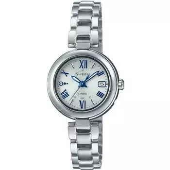 CASIO SHEEN SHW-7100TD-7AJF [SHEEN Radio Controlled Model 10 atm Waterproof Watch Women s Small Titan Band]