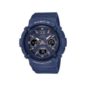 Casio [солнечные радиочасы] Baby G Baby G bGa 2800 Series Navy bGa 2800 2ajf