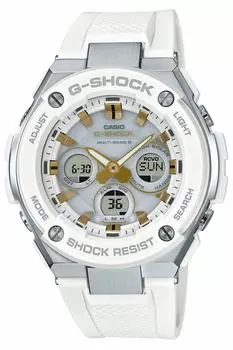 Casio Solar Watch White G-Shock G-STEEL Radio-Controlled GST-W300-7AJF Men s