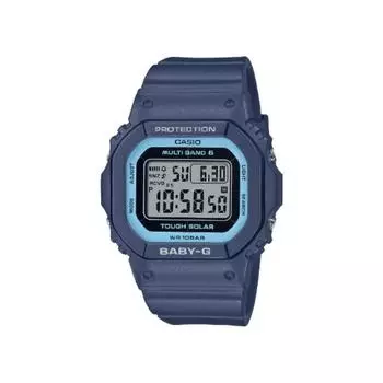 CASIO [Солнечные радиочасы] BABY-G Square Design Model Navy BGD-5650-2JF