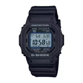 Casio [Солнечные радиочасы] G SHOCK Черный Синий GW M5610U 1CJF