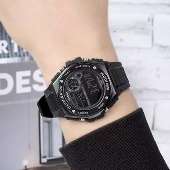 Casio Sporty Casual Легкие мужские электронные водонепроницаемые часы
