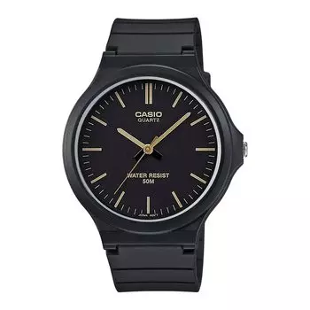 [Casio] STANDARD Analog Quartz Watch MW-240-1E2V No Cosmetic Box Men s Black Overseas Model [Parallel Import]