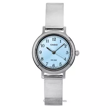 Casio Standard Analog Stainless Steel Blue Dial Quartz LTP-B170D-2BV Women s Watch синий