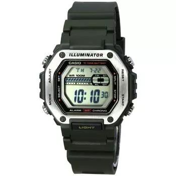 Casio Standard Digital Black Dial Quartz MWD-110H-3A MWD110H-3 100M Мужские часы