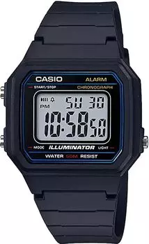 CASIO Standard Digital Watch Black Overseas Model [Casio] Men s W-217H-1AV