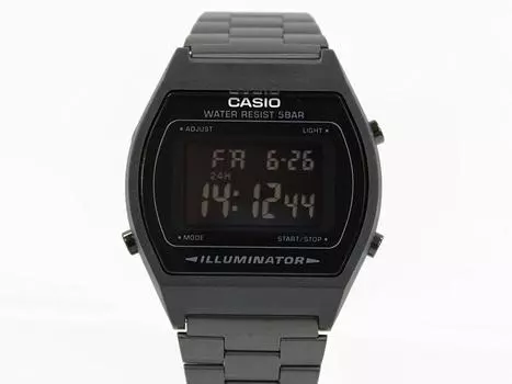 Casio Standard Digital Watch Black with Inverted LCD B640WB-1BJF Standard,