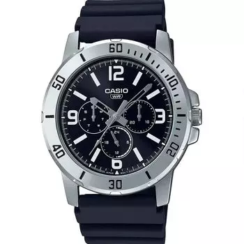 CASIO Standard Quartz Watch Series Overseas Model Urethane Band [Casio] Men s MTP-VD300 [Goods] (Black MTP-VD300-1B)
