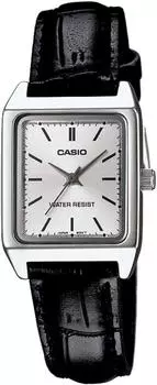 [Casio] Standard Quartz Women s Watch LTP-V007L-7E1 Silver Black Overseas Model [Item]