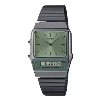 CASIO Standard STANDARD Ana-Digi кварцевые часы AQ-800ECGG-3A унисекс Moss Green Overseas модель [Товар]