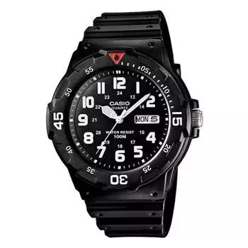 Casio Standard STANDARD Quartz Watch MRW-200H-1BV Men s Black Arabia Overseas Model