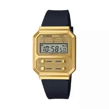 CASIO STANDARD Стандартный резиновый ремешок Casio серии A100, модель A100WEFG 9AJF