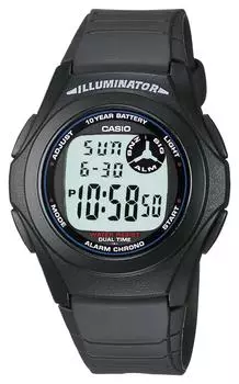 Casio Standard Watch Black (STANDARD) Men s F-200W-1AJF