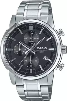 CASIO Standard Watch Second Chronograph Quartz Black Overseas Model [Casio] Men s 1/10 MTP-E510D-1A1V [Item]