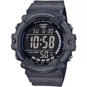CASIO Стандартные цифровые часы Дешевые Casio Chipkashi Темно-серые Overseas Модель [Casio] AE-1500WH-8BV Мужские [Товар]