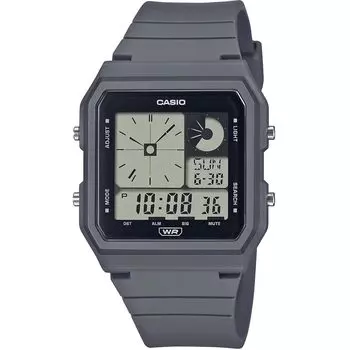 CASIO Стандартные цифровые часы с аналоговым дисплеем унисекс серые Overseas модель [Casio] LF-20W-8A2 [Товар]