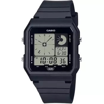 CASIO Стандартные цифровые часы с аналоговым дисплеем унисекс черные Overseas модель [Casio] LF-20W-1A [Товар]