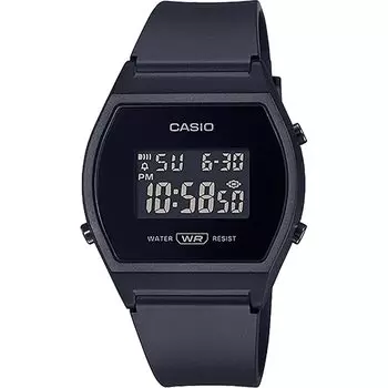 CASIO Стандартные цифровые женские часы Casio BOX Overseas Модель Черный [Casio] LW-204-1B [Товар]