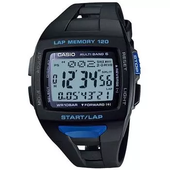 CASIO STW-1000-1BJH [ФИЗИЧЕСКИЕ (Многодиапазонный6)] Часы Square Watch Black Resin Digital