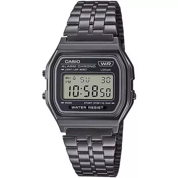 Casio - Uni Watch A158WETB-1AEF - Часы - Пластик - Серый - 33,20 мм, Серый, A158WETB-1AEF