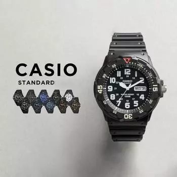 Casio унисекс аналоговый календарь черные японские спортивные уретановые наручные часы с механизмом