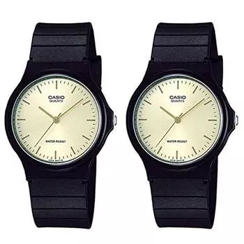 CASIO унисекс дешевые Casio ретро простые легкие водонепроницаемые черные часы [Casio] мужские женские MQ-24-9ELJFMQ-24-9ELJF [Товар]