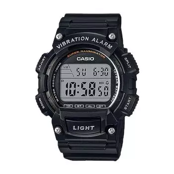 Casio Vibration Alarm Digital Watch CASIO Watch для начальной школы Junior High School Lightweight Vibration Vibration x W736H-1A Дети, студенты,