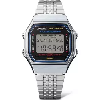 CASIO Vintage/Bluetooth/Шаговый трекер серебристо-стальной белый цвет ABL-100WE-1A
