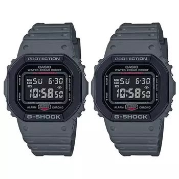 CASIO Водонепроницаемые парные часы унисекс унисекс пара утилитарный цвет цифровые серые черные часы [Casio] G-SHOCK мужские женские DW-5610SU-8DW-5610SU-8 [Товар]