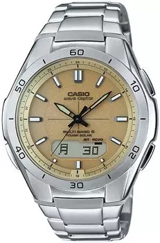 [Casio] Волновой рецептор радиоприемник солнечный серебристый мужской WVA-M640D-9AJF
