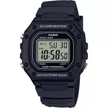Casio W 218h 1av [] [CaSio] Стандартные цифровые наручные часы CaSio BoxS Men S Chief CaSio