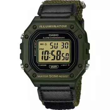 CaSio W 218hb 3av [CaSio] Стандартные цифровые наручные часы CaSio BoxS Men S Chief CaSio Chip Car