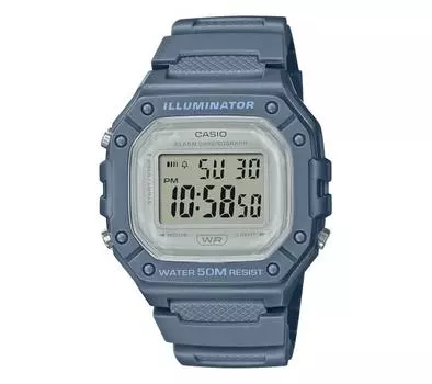 Casio W-218HC-2AVDF Модные мужские женские наручные часы