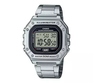 Casio W-218HD-1AVDF Модные мужские женские наручные часы