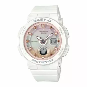 Casio Watch Babygie [] BEACH TRAVELER BGA-250-7A2JF женские белые