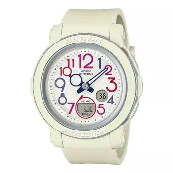 Casio Watch Babygie BGA-290PA-7AJF Women s White