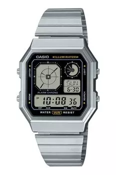 [Casio] Watch Casio Classic A130WE-1AJF Men s Silver x Black