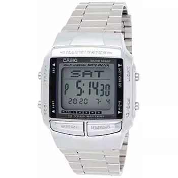 Casio Watch Data Bank Мужские цифровые кварцевые часы DB-360-1A NEW из Японии