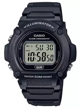 CASIO Watch Digital Black W-219H-1AVEF Men s