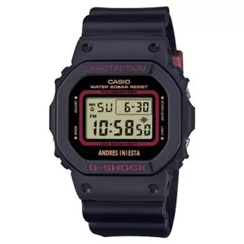 CASIO Watch G-SHOCK Andres Iniesta Signature Model Limited Model DW-5600AI-1 Men s Overseas Model [Item]