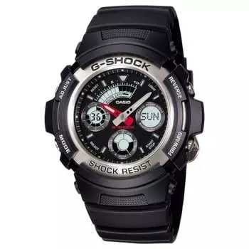 Casio watch G-Shock AW-590-1AJF men s black